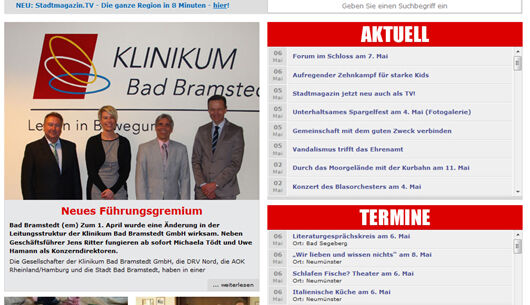 Stadtmagazin ONLINE jetzt neu!