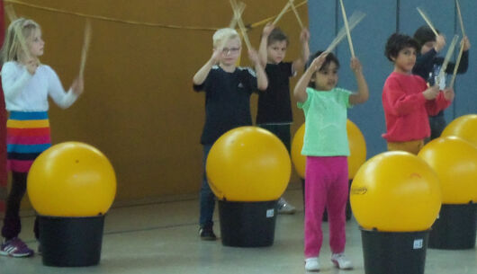 Trommelspaß im Kindergarten