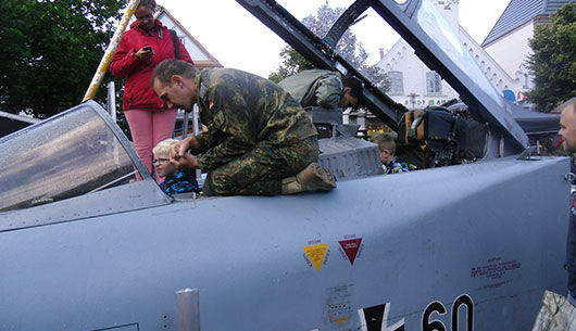 „Tag der Reservisten“ auf dem Großflecken