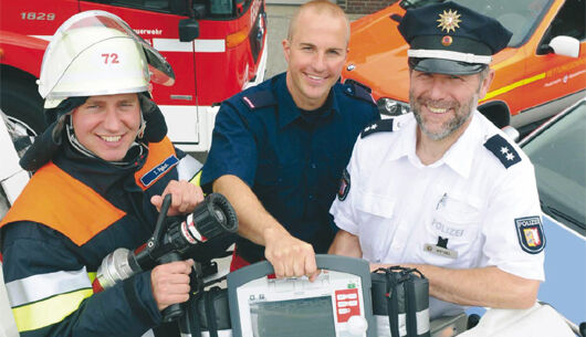 Einsatz für Polizei und Feuerwehr am 2. September