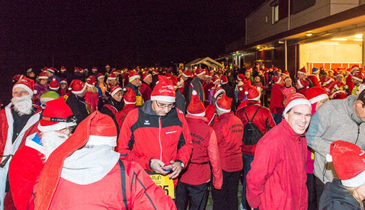 Weihnachtsleckereien für Spaziergänger, Walker und Läufer