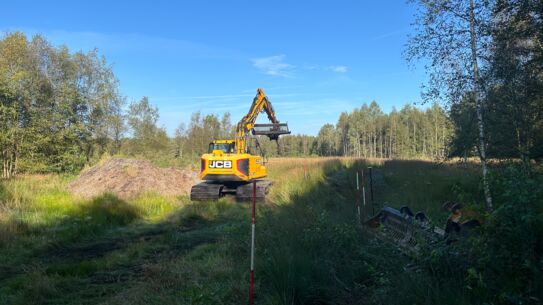 Mit großen Schritten zur Wiedervernässung im Henstedter Moor