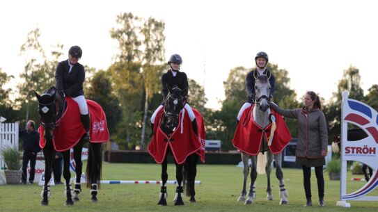 Drei gefeierte Sieger im Hunter Cup-Finale beim Landesturnier