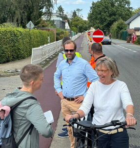 Bessere Radverkehrsführung in der Alvesloher Straße und im westlichen Flottkamp