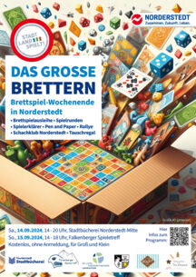 „Stadt-Land-Spielt!“-Brettspiel-Wochenende in Norderstedt