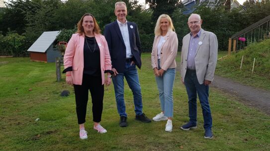 Frank Günter besucht Sommerfest der Lebenshilfe Kaltenkirchen