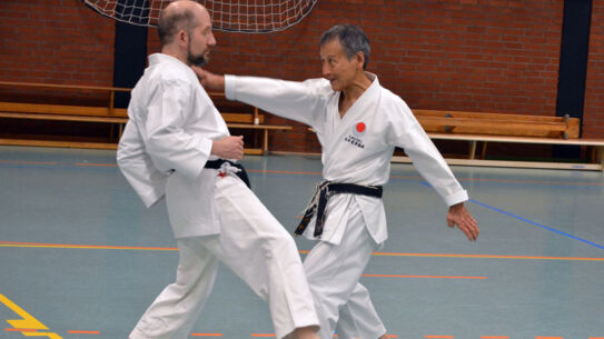 Wenn der Meister ruft - volles Haus beim Lehrgang mit Kawasoe Masao