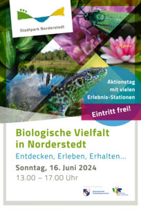 Tag der biologischen Vielfalt im Stadtpark Norderstedt am 16. Juni