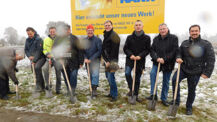 Neues Werk in Kaltenkirchen im Bau