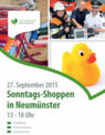 Verkaufsoffener Sonntag am 27. September