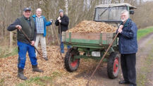 „Schnitzel-Aktion“ am Wanderweg