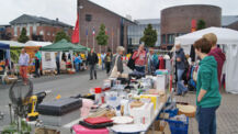 Großer Andrang beim „Flohmarkt für alle“ 