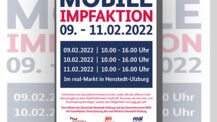 Mobile Corona-Impfaktionen im real-Markt 