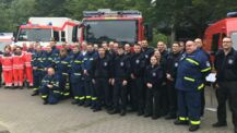 Landrat übergibt Fahrzeuge und Gerät an  Feuerwehr, Rotes Kreuz und Technisches Hilfswerk