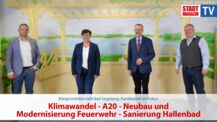 Klimawandel - A20 - Neubau und Modernisierung Feuerwehr - Sanierung Hallenbad