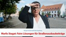 Marlis Stagat: Faire Lösungen für Straßenausbaubeiträge